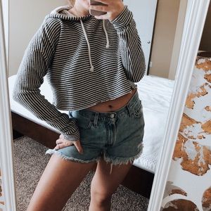 Forever 21 Cropped Hoodie